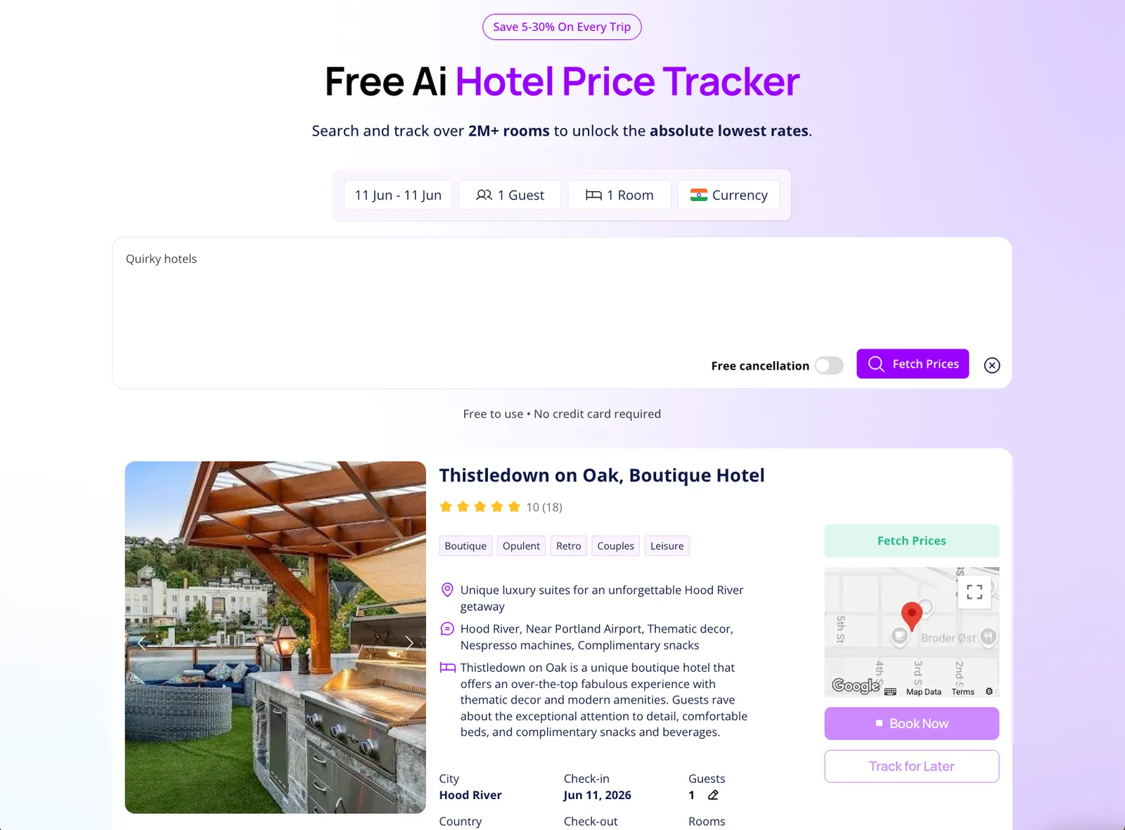 From a hotel revenue dashboard to a consumer price tracker for 2M+ rooms.